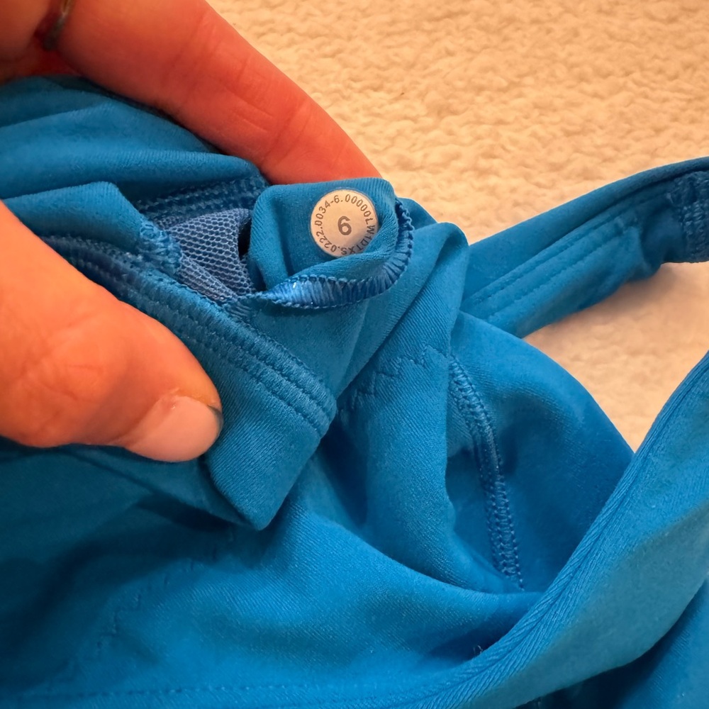 lululemon Align Waist Length Blue Athletic Tank Top - Picture 6 of 6